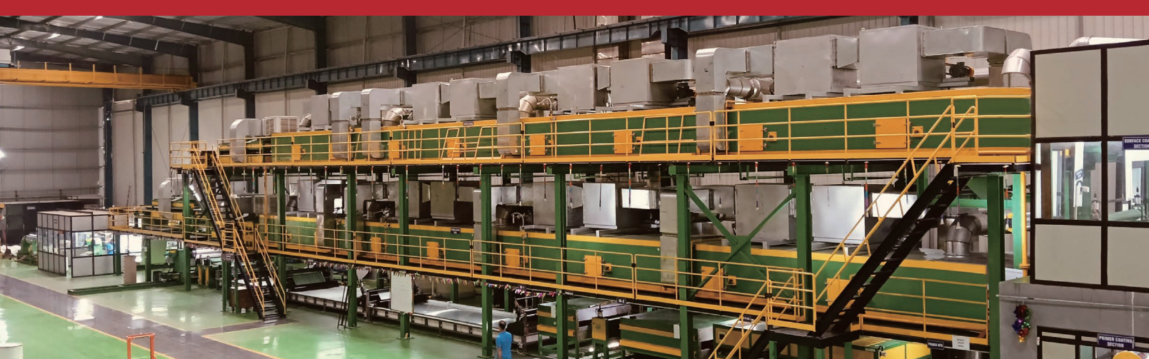 Linia produkcyjna do podwójnego pieczenia z podwójną powłoką aluminiową