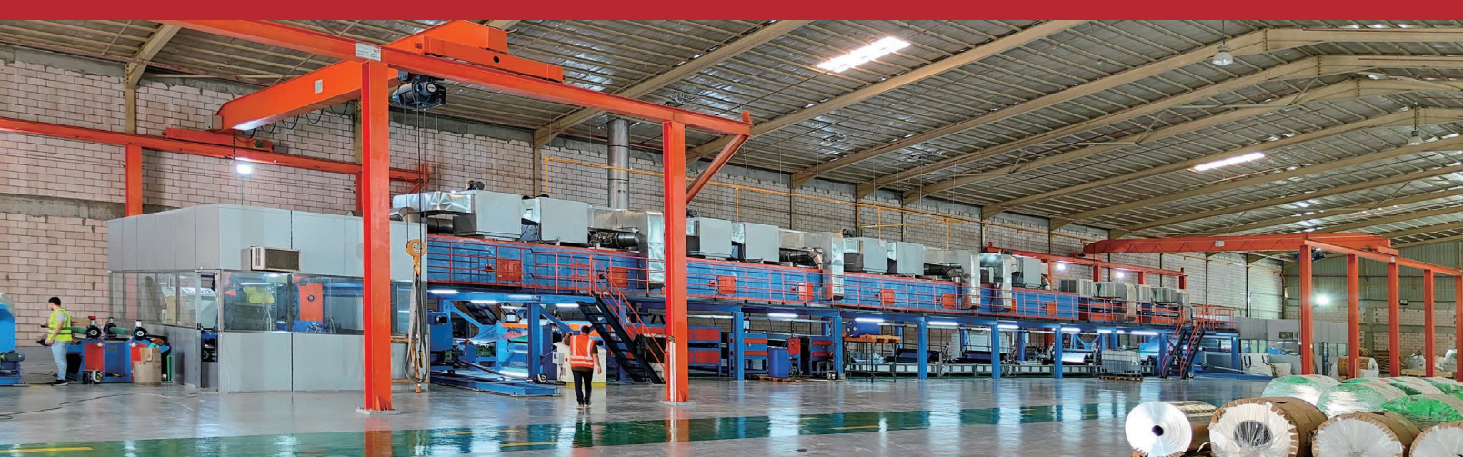 Aluminiowa linia do produkcji pojedynczych powłok do pieczenia w jednym kolorze