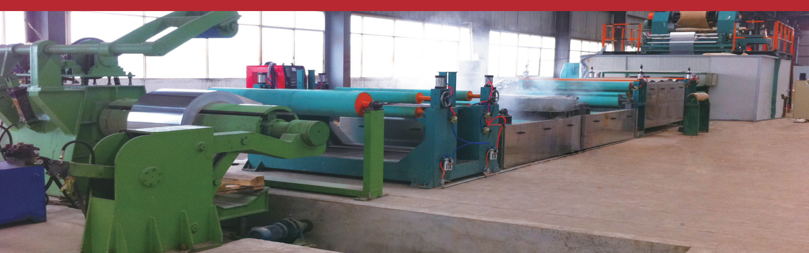 Linia do produkcji podwójnych metalowych paneli kompozytowych